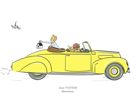 "All my illustrations reflect a moment of my life" | Q&A With Anne Vuitton (Anne Vuitton Illustrations)