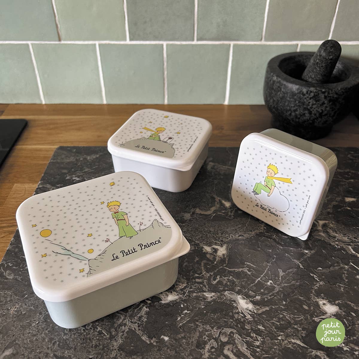 Set of 3 lunch boxes The Little Prince