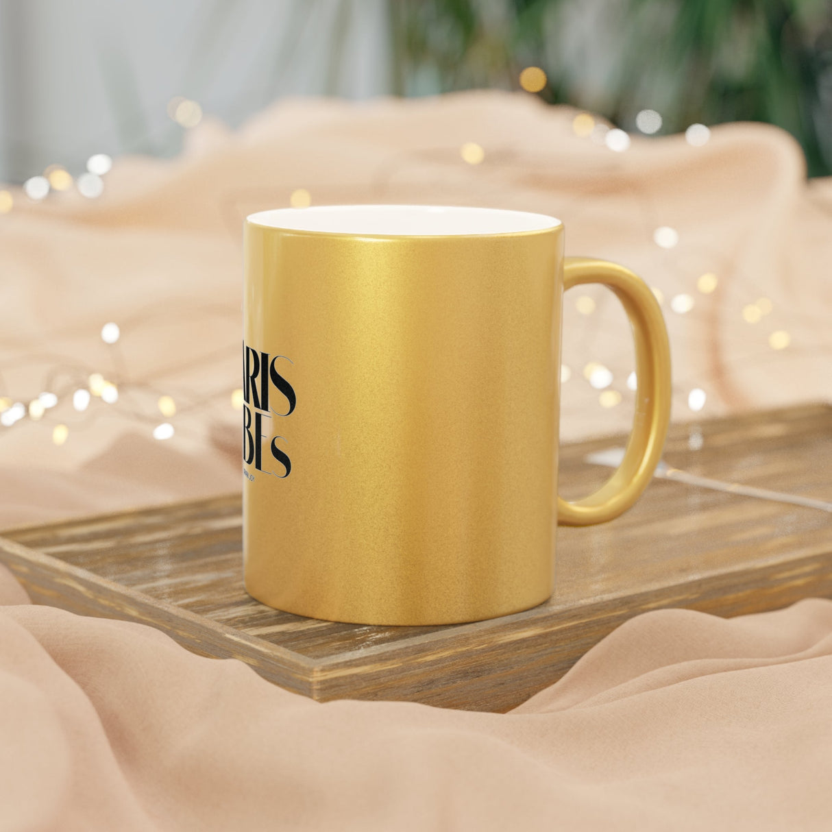 Metallic Paris Vibes Spark Joy Mug