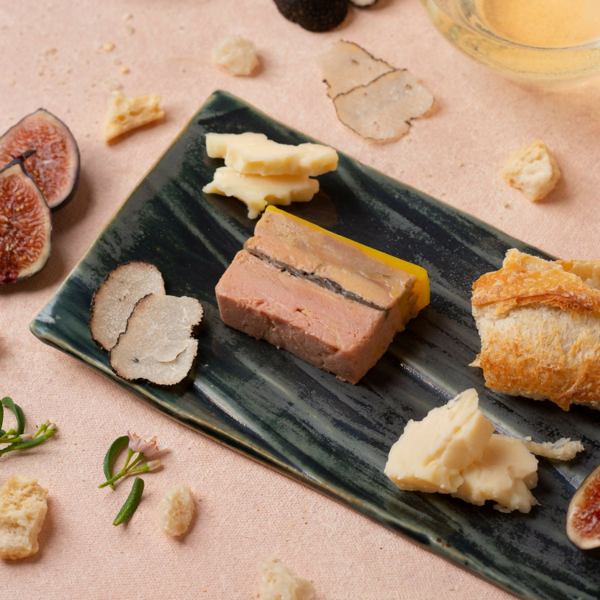 Dufour Gourmet Black truffle foie gras terrine 2