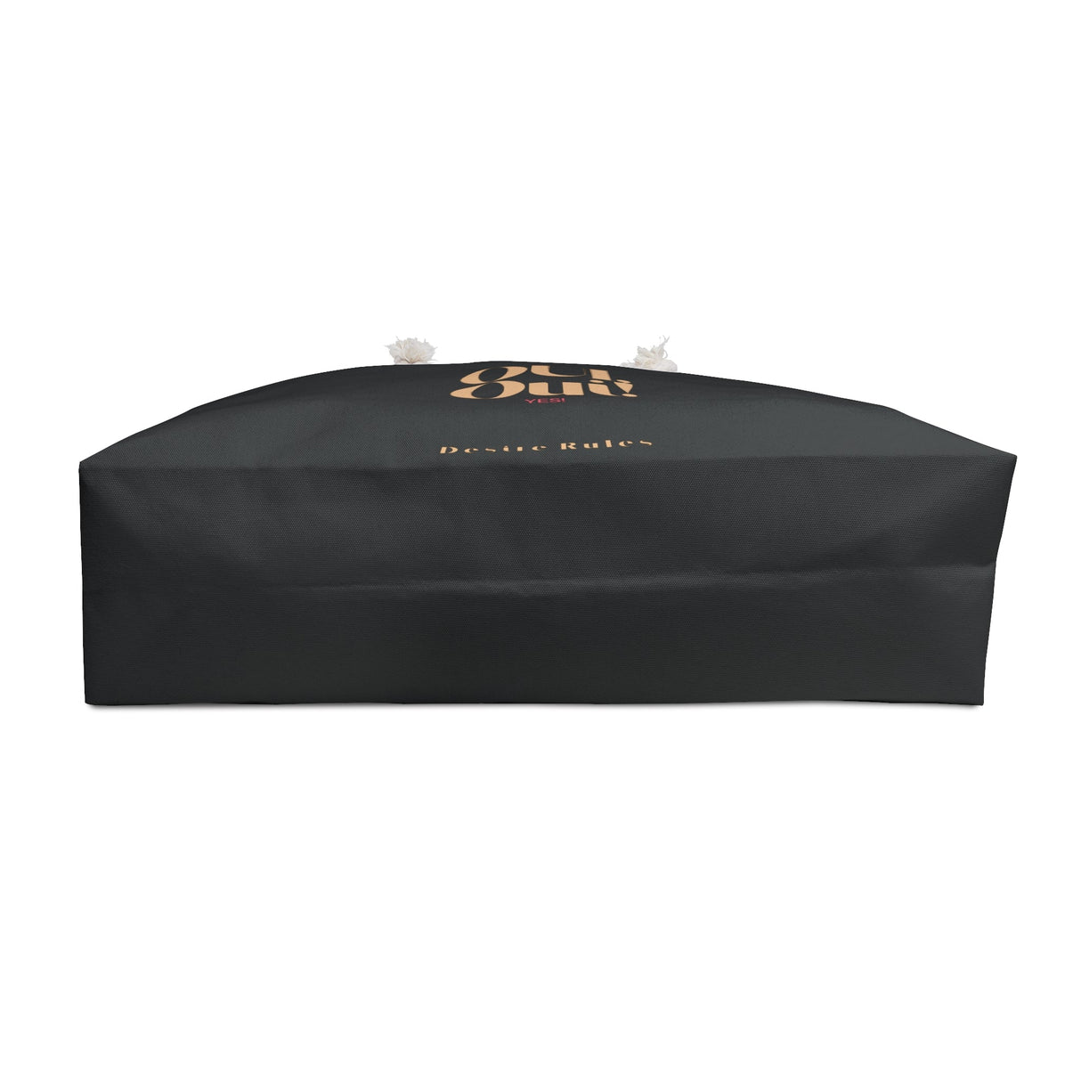 Black Weekender Tote Bag - OUI ,Oui!