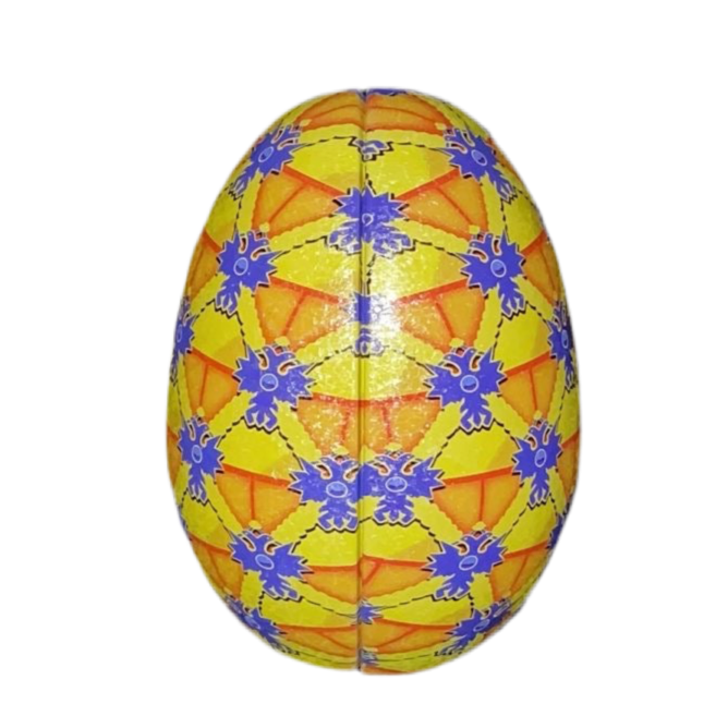 Chocolate bonbons filled Eggs Faberge