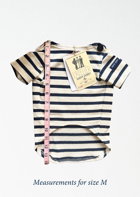 Saint James PARISIAN PUP SHIRT - Authentic Breton Shirt for Dog