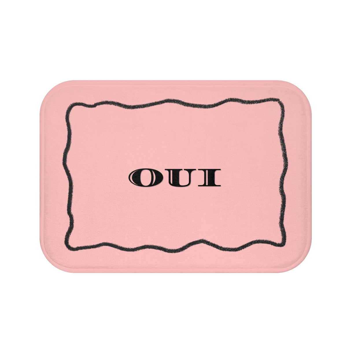 OUI Pink Bath Mat