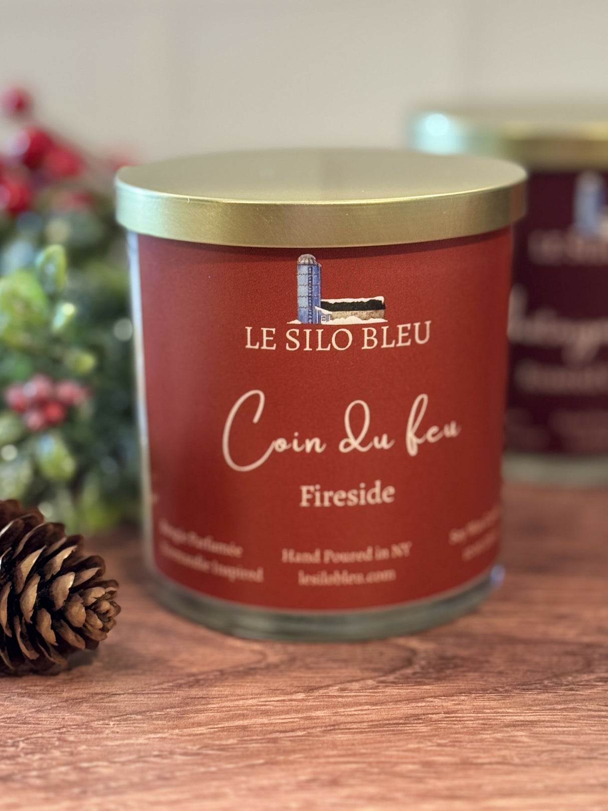 Coin du Feu – Fireside Scented Soy Wax Candle