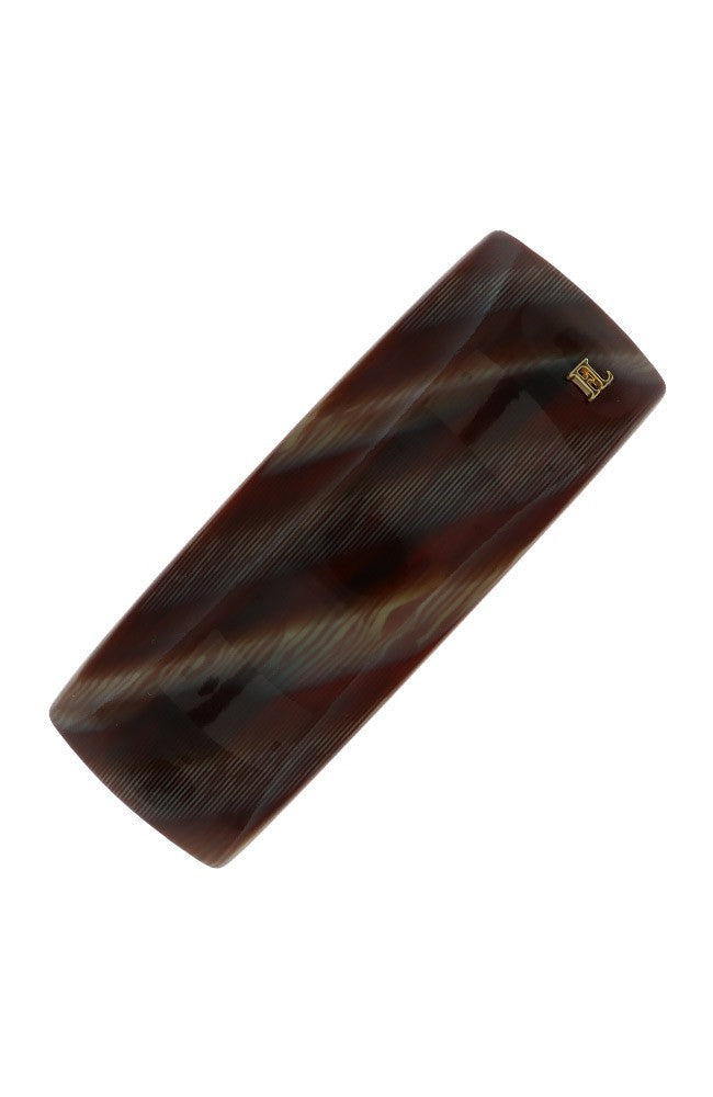 Rectangle Volume Barrette - French Classic