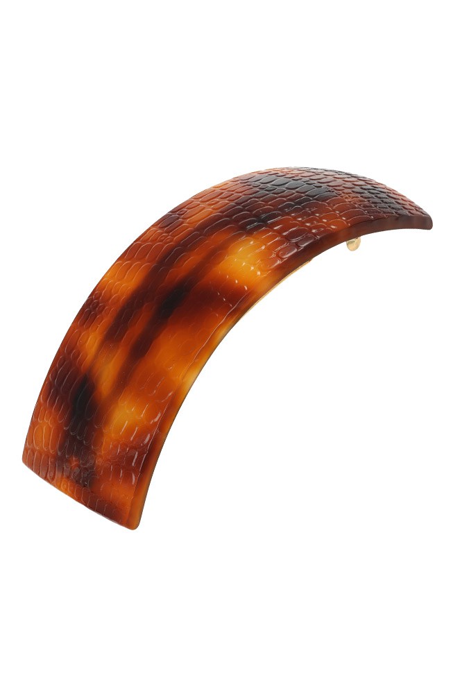 Rectangle Volume Barrette - French Classic