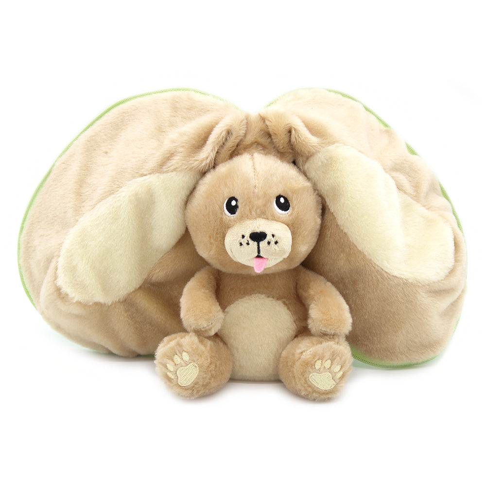Crocket the Dog/Apple - Flipetz stuffed animal