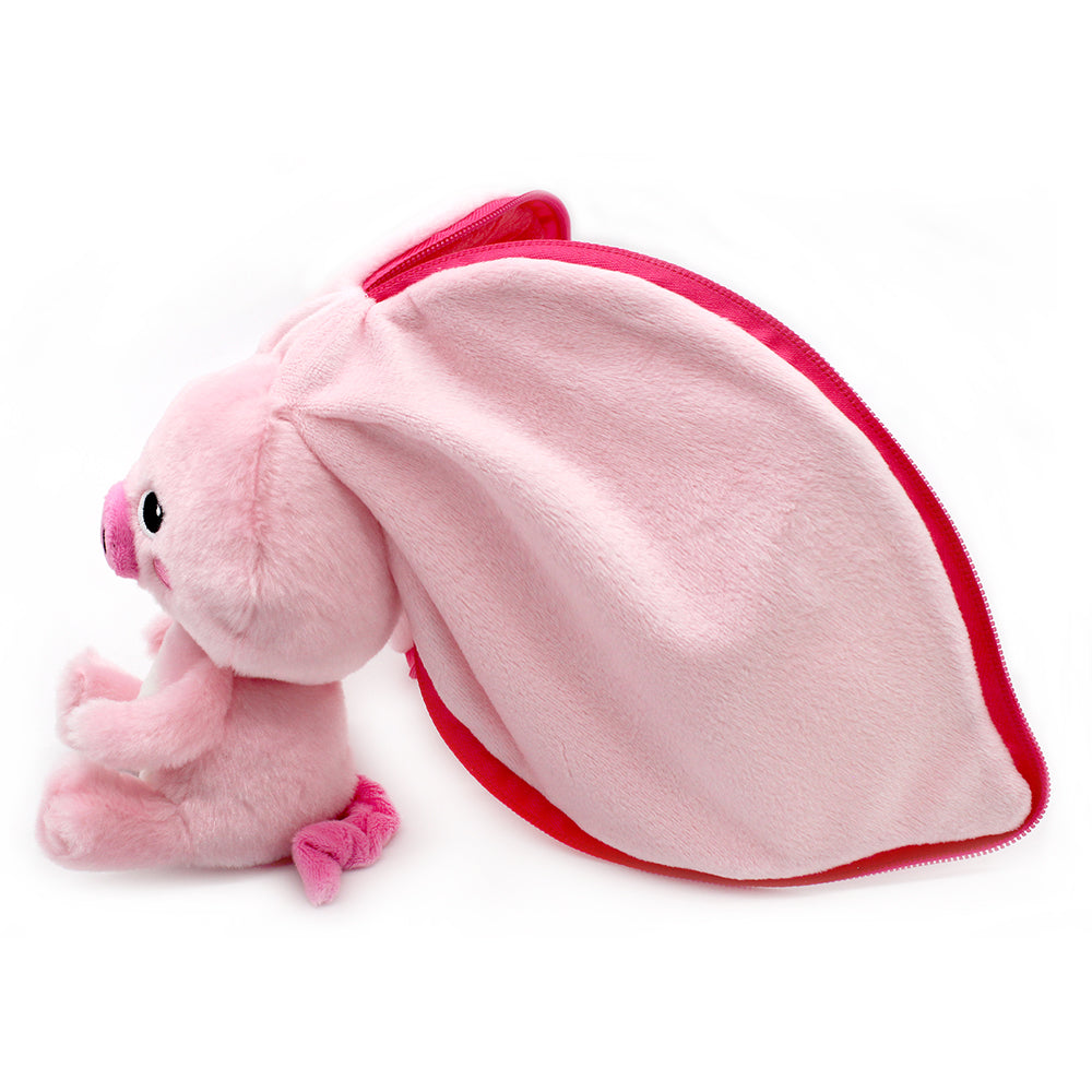 Piglet the Pig/Radish - Flipetz stuffed animal
