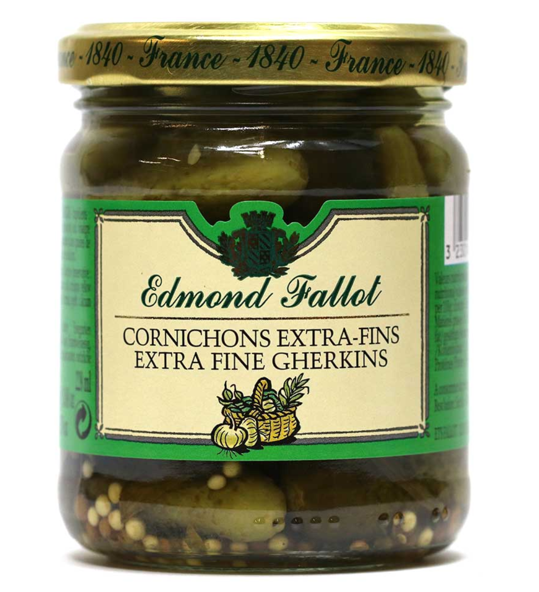 Edmund Fallot Cornichon Extra fine gherkins