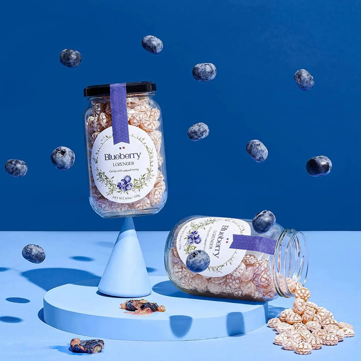 Blueberry Honey Candy