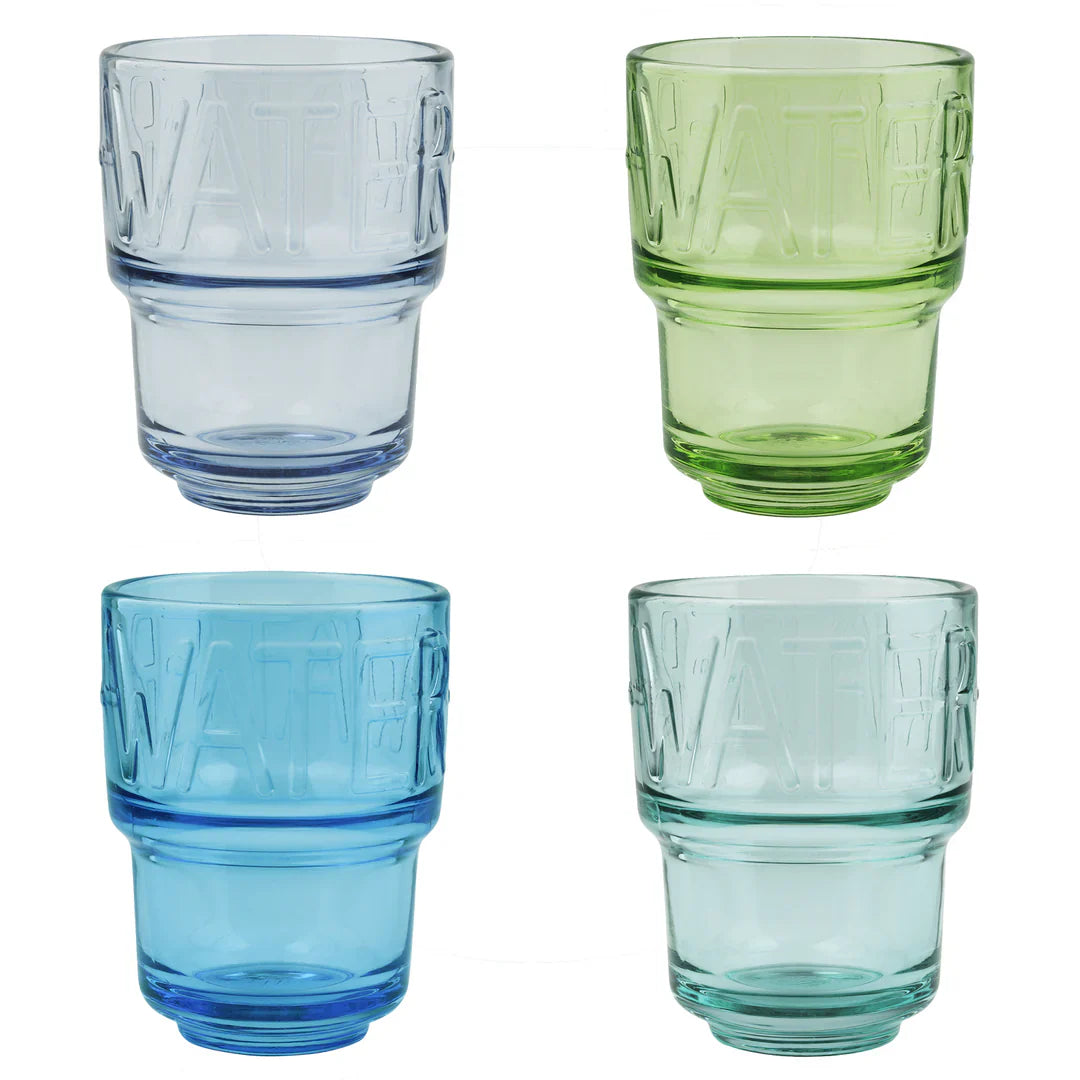 La Rochere Assorted Colors Water Tumblers – Set of 4