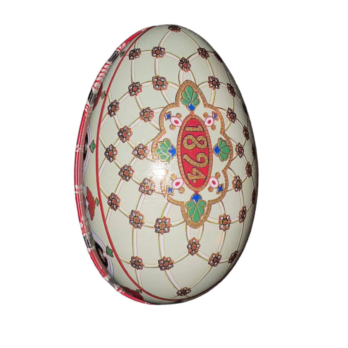 Chocolate bonbons filled Eggs Faberge