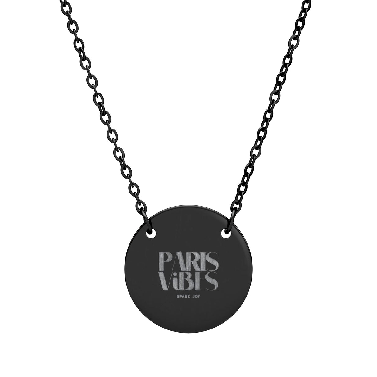 PARIS Vibes Circle Necklace - Stylish Jewelry