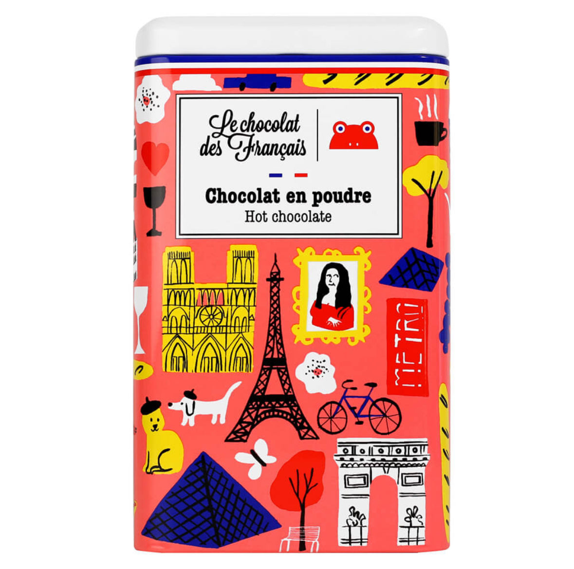 Le Chocolat des Francais - Organic Hot Chocolate Powder Tin – 55% Cacao