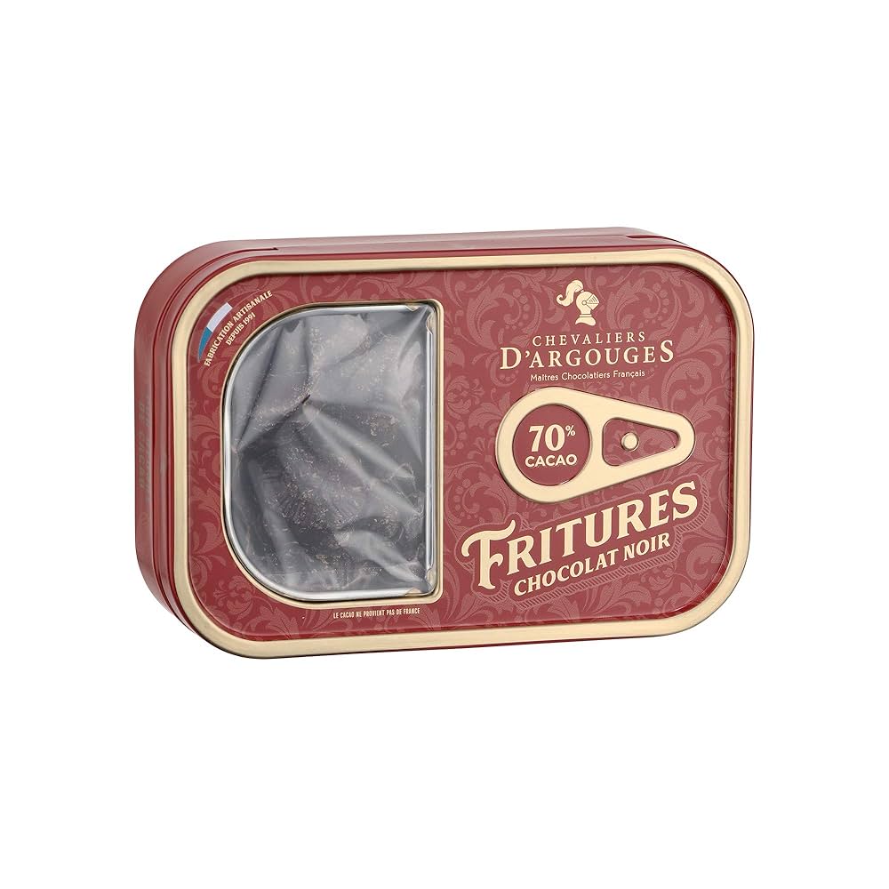 Dark Chocolate Sardines -Chevaliers d'Argouges