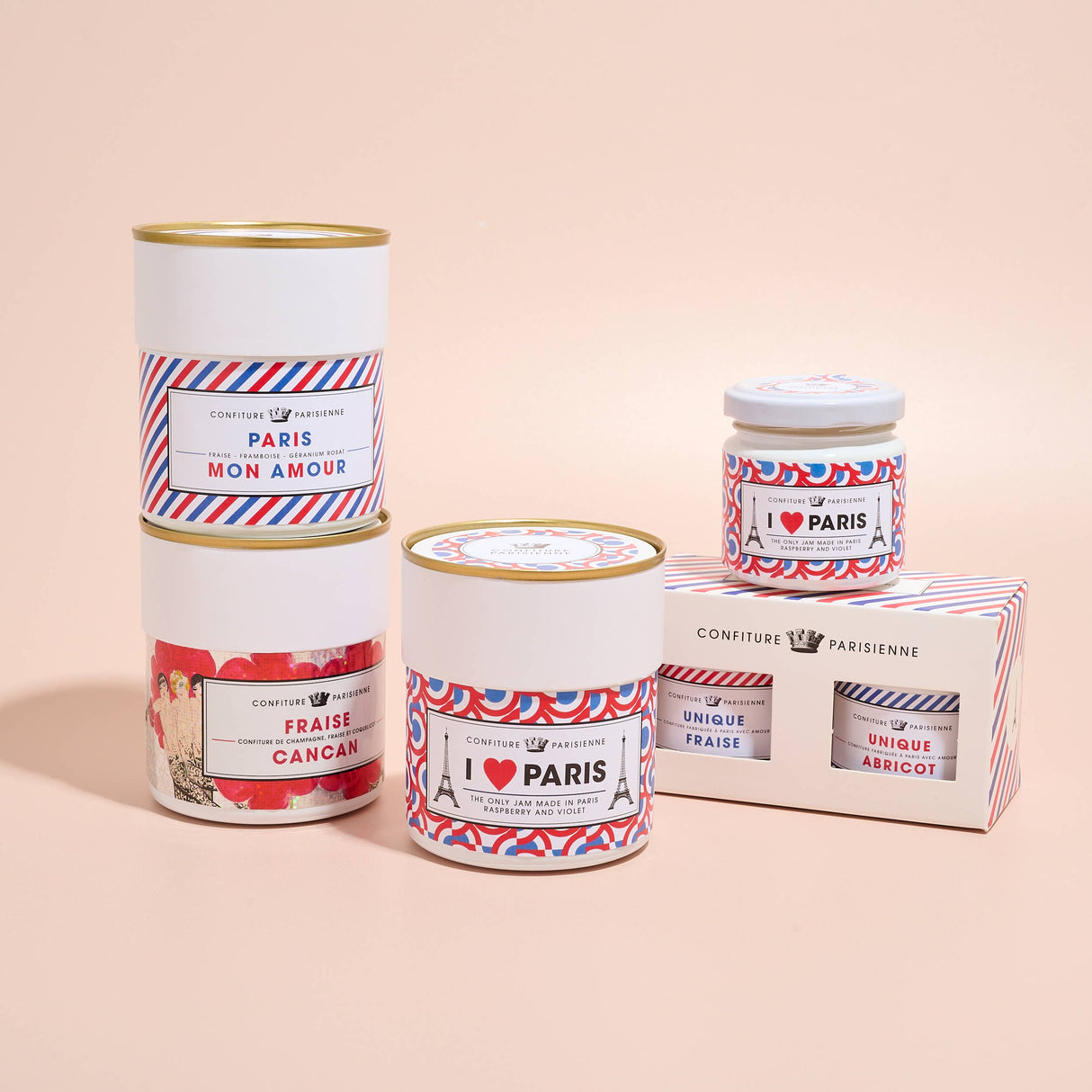 Confiture Parisienne - Raspberry Violet - I love Paris ! 🇫🇷 250g