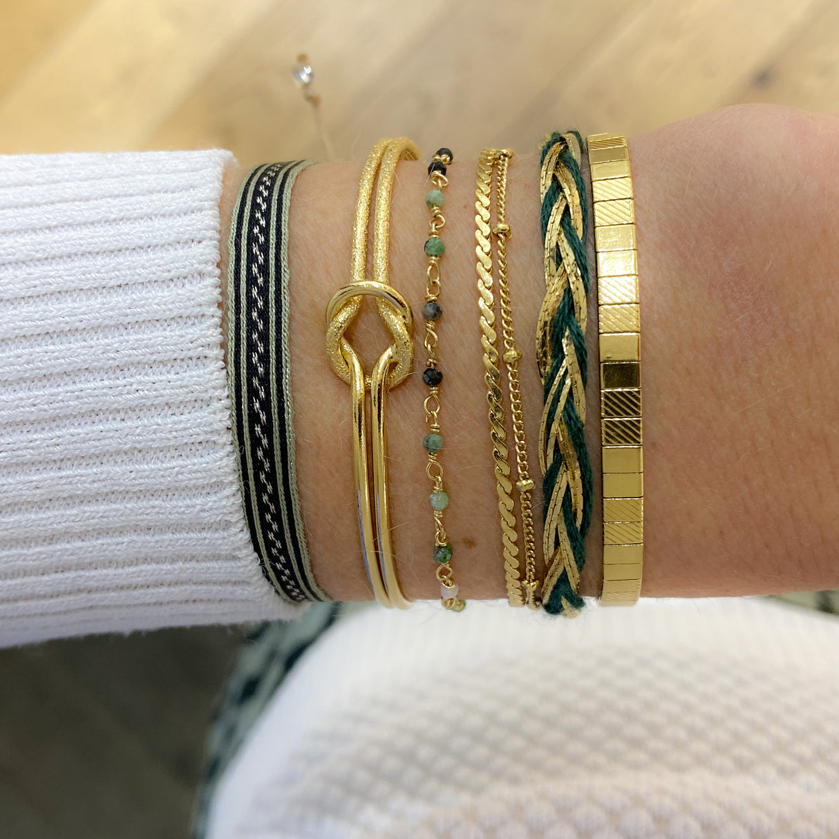 Disco Chain Bracelet