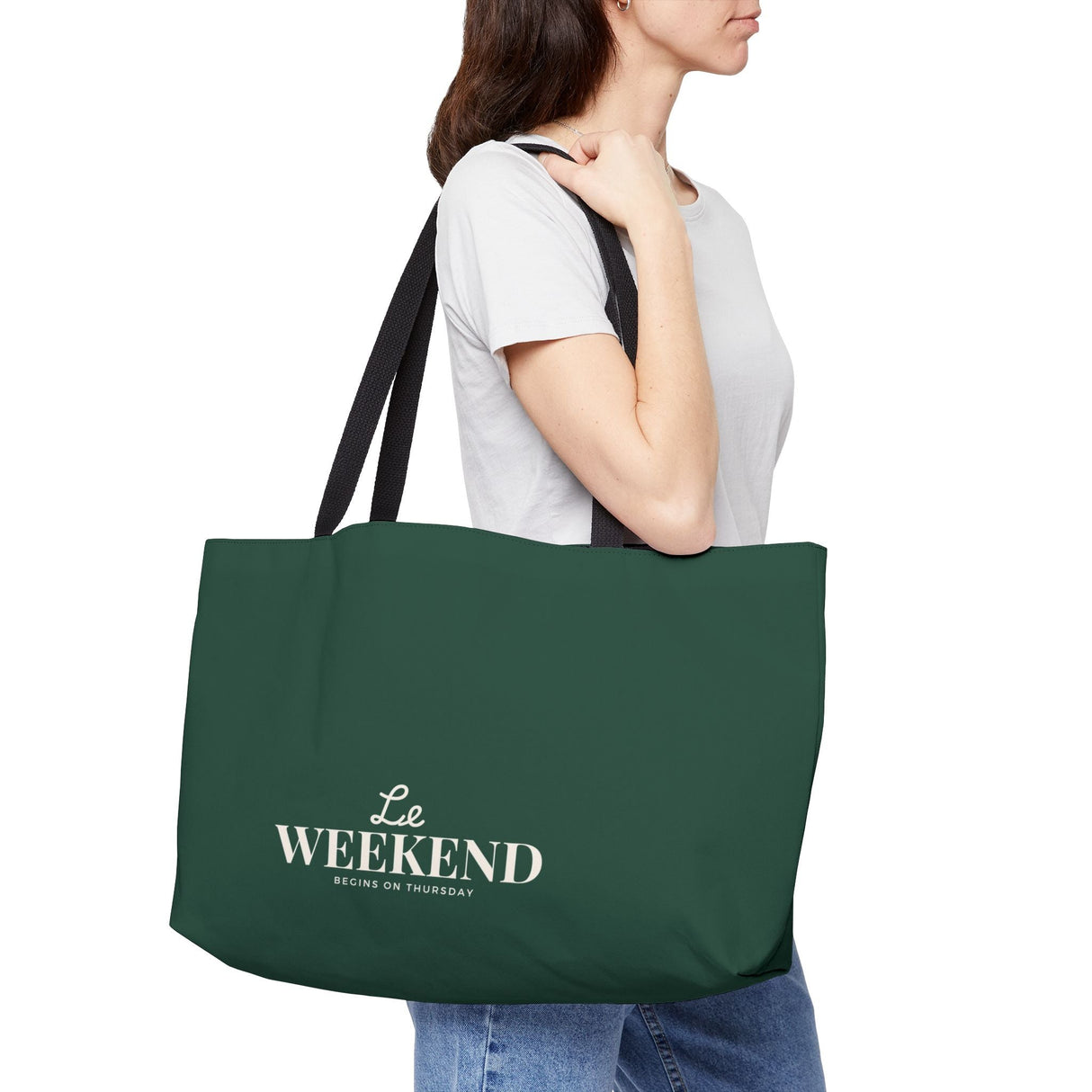 Le WEEKEND Oversized Tote Bag, Carryall Tote