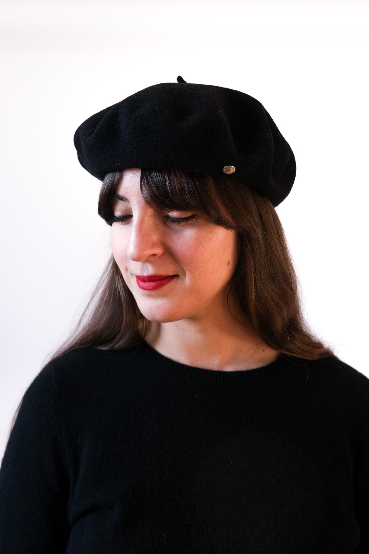 French Wink Béret Noir