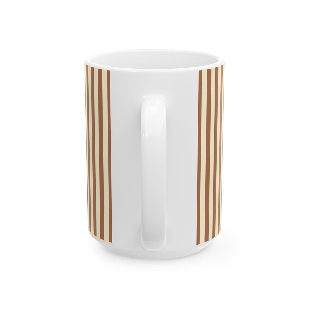 I Love Coffee Ceramic Mug-BROWN, J'adore le Café