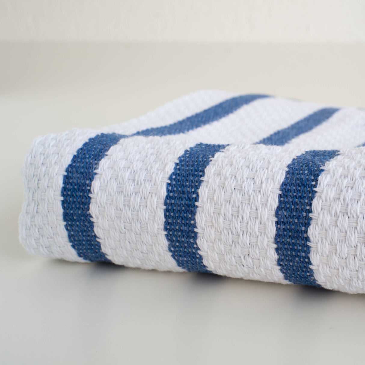 Now Designs by Danica - Basketweave Royal Blue Dishtowel