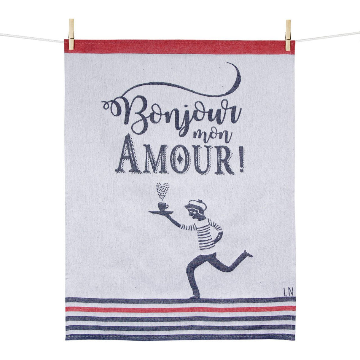 Kitchen Towel - Bonjour mon Amour