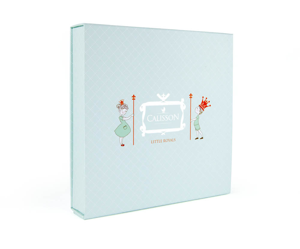 Little Royals Baby Tie-Front Sweater