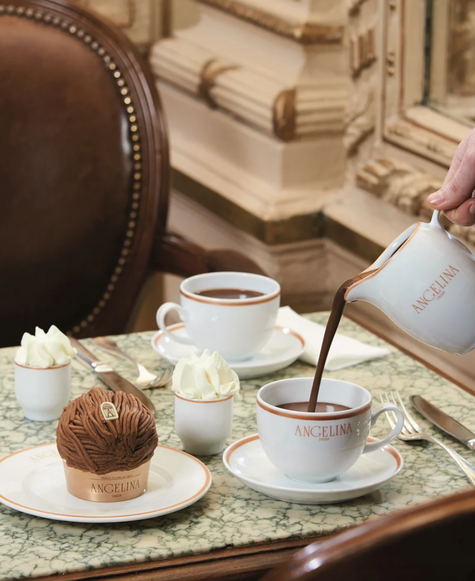 Paris Hot Chocolate Bottle by Angelina Paris