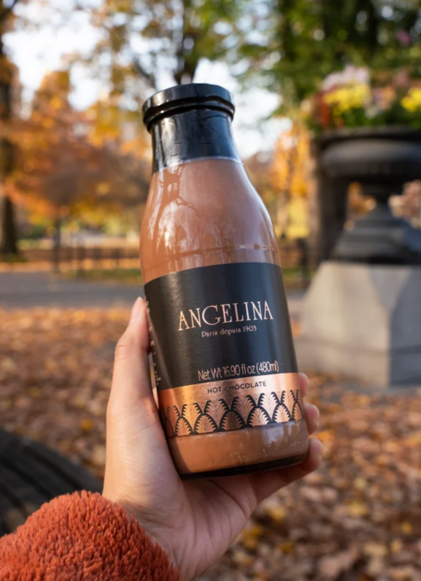 Paris Hot Chocolate Bottle by Angelina Paris