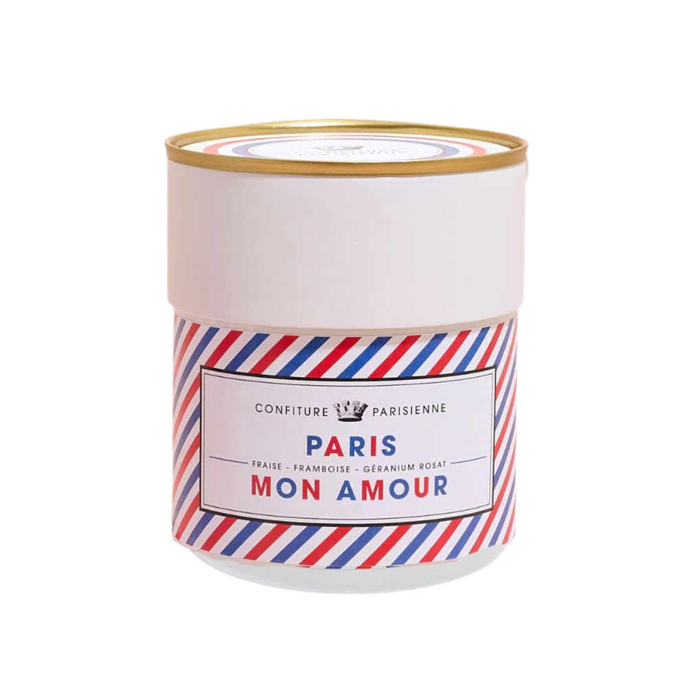 Paris Mon Amour French Jam – Strawberry, Raspberry, Geranium - Confiture Parisienne