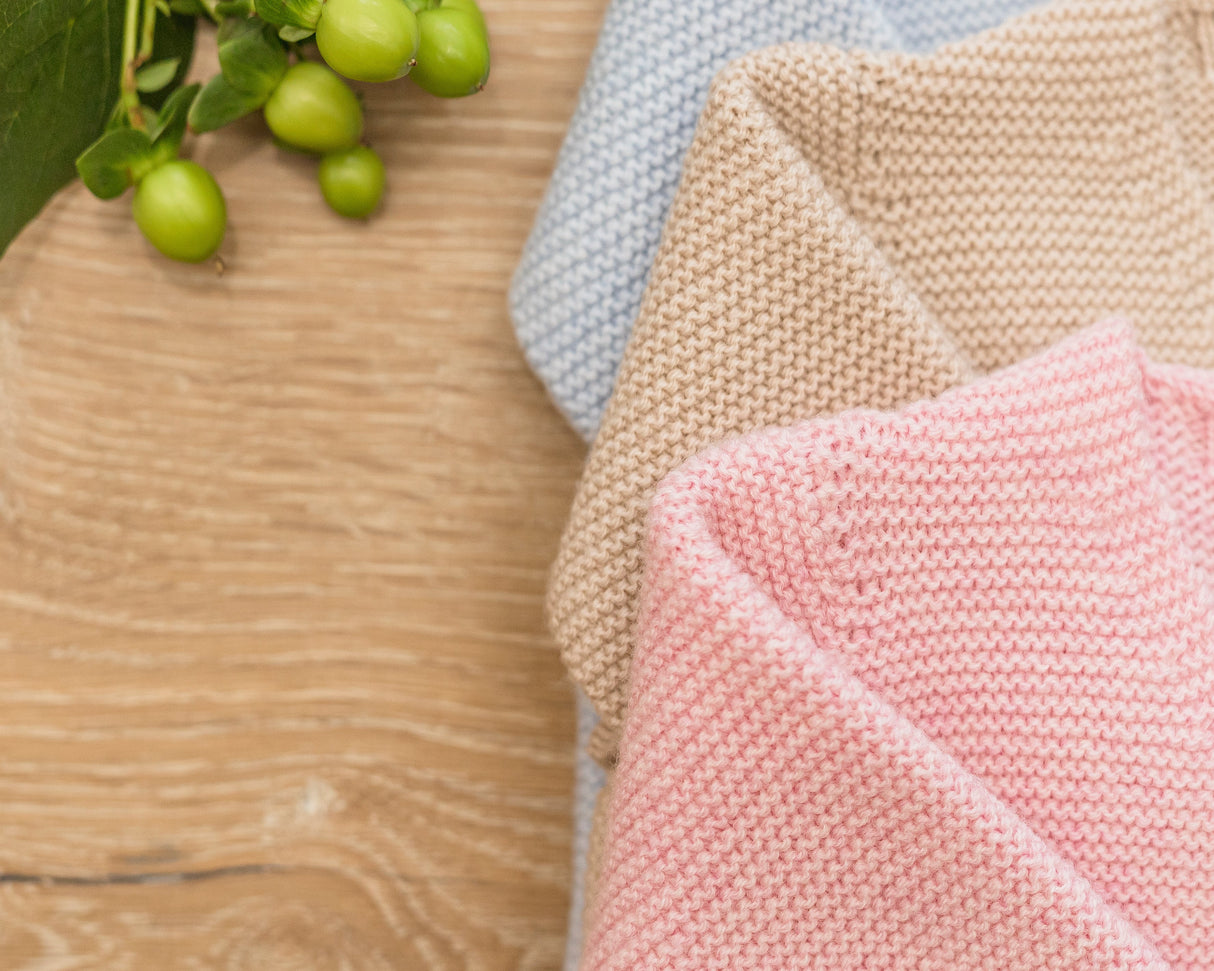 Little Royals Baby Tie-Front Sweater