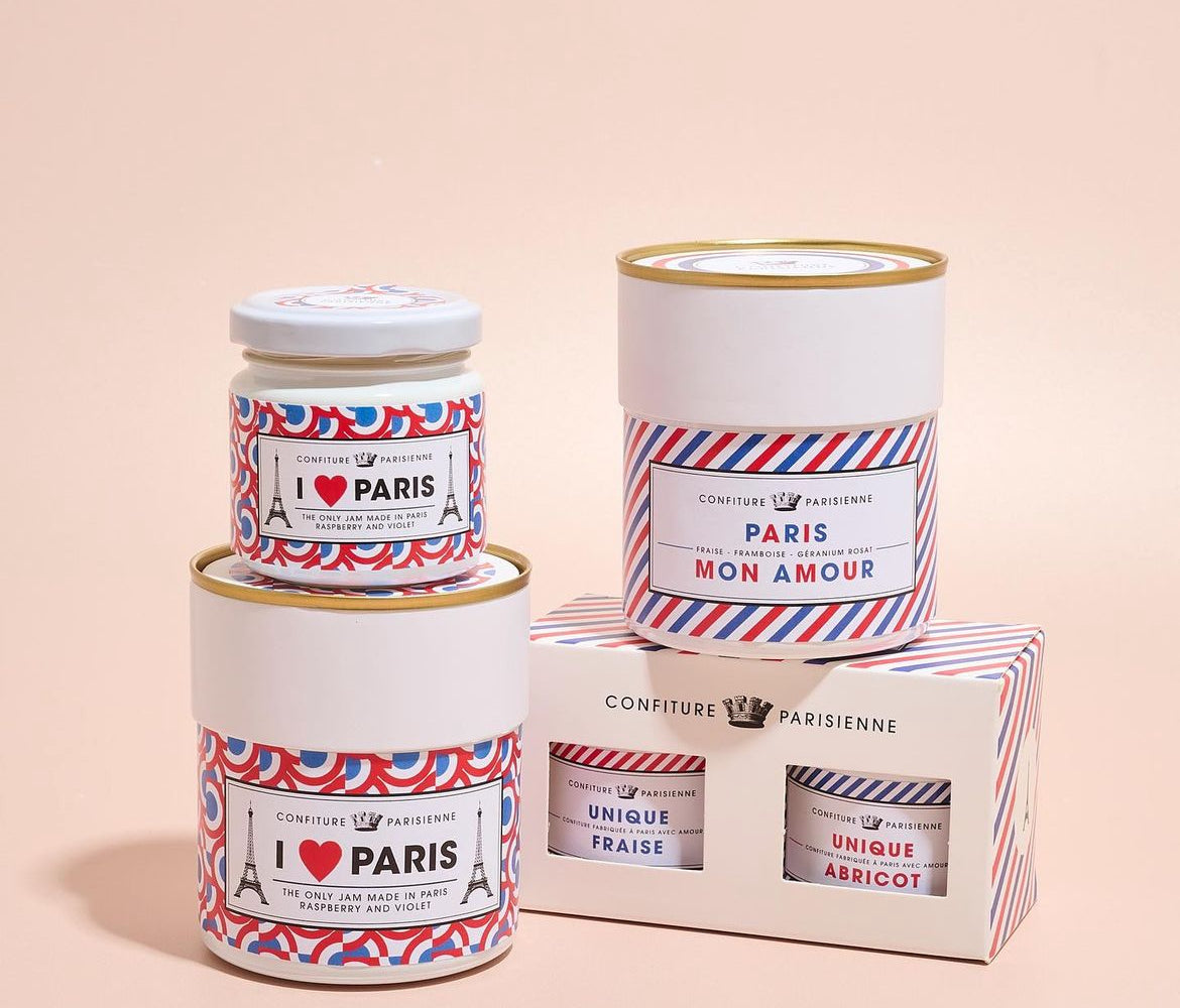 I Love Paris Jam – Raspberry & Violet by Confiture Parisienne