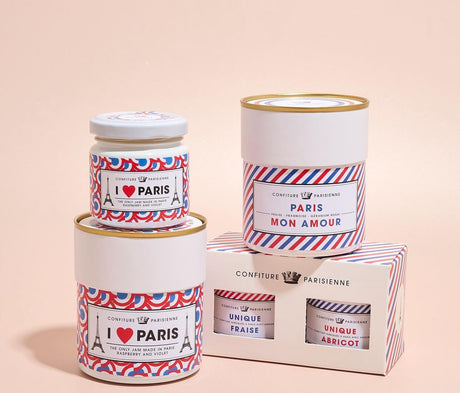 I Love Paris Jam – Raspberry & Violet by Confiture Parisienne