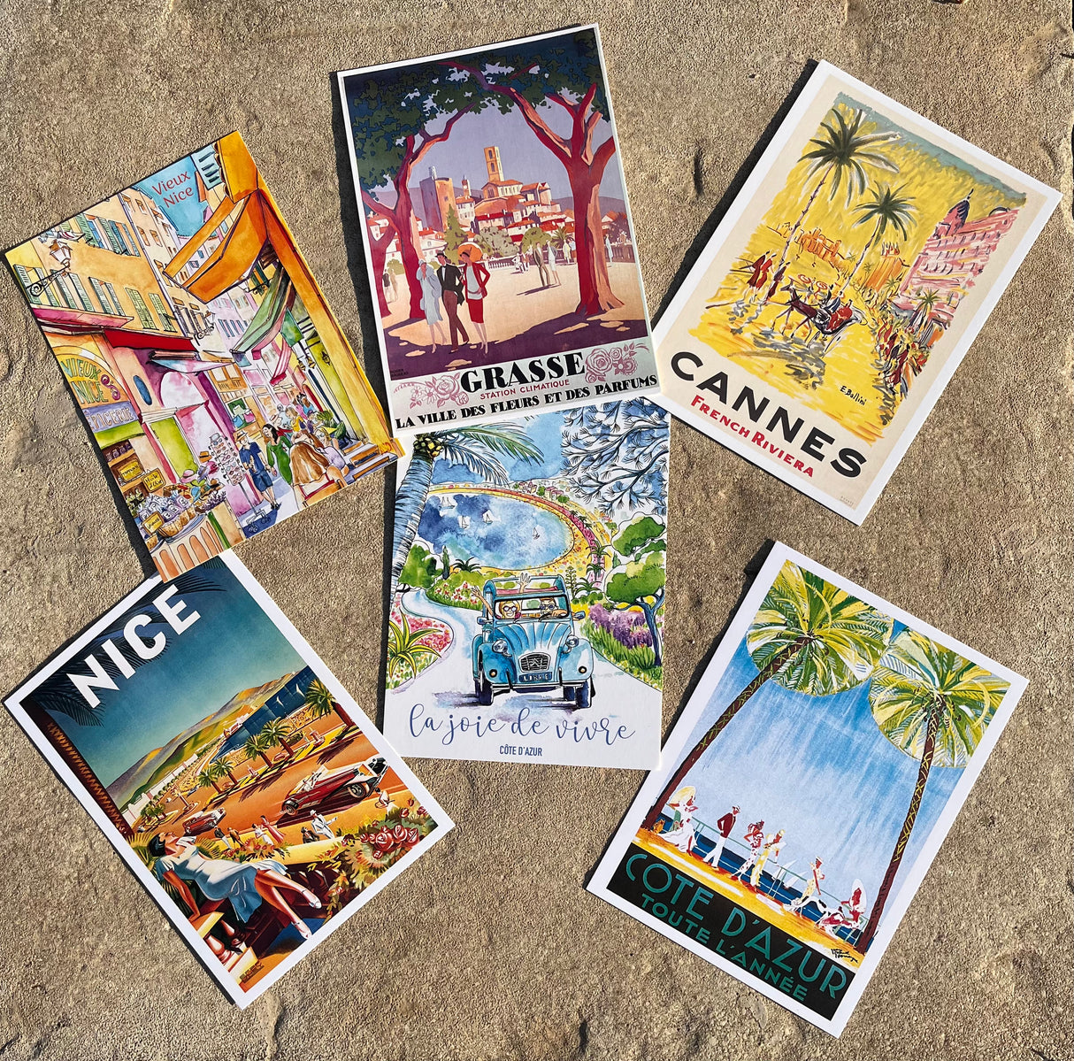 Send or Receive a Postcard from France