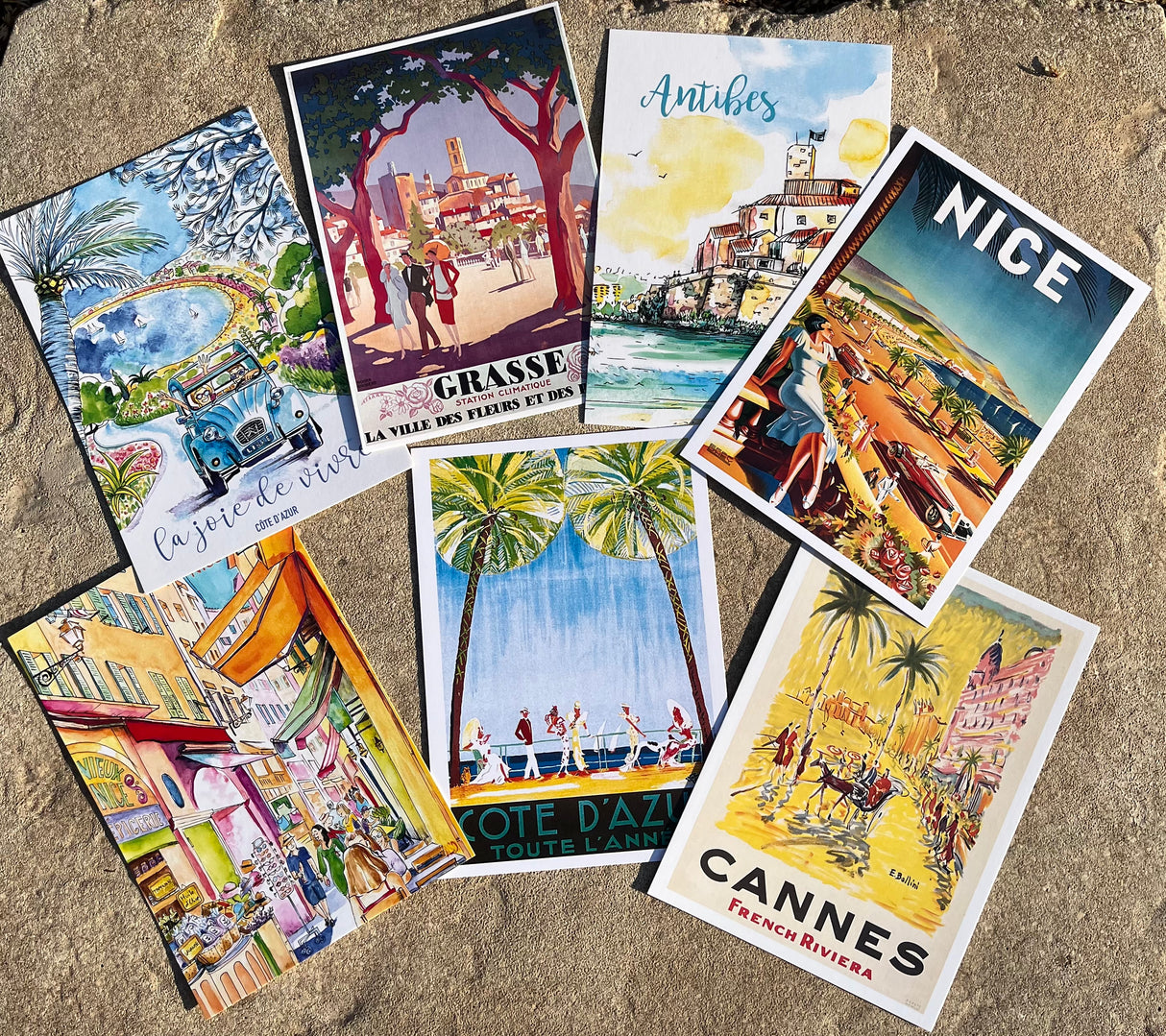 Send or Receive a Postcard from France