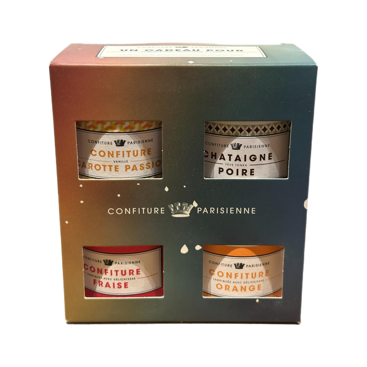 Confiture Parisienne Best-Selling Jam Set – 4 Artisanal Flavors from Paris