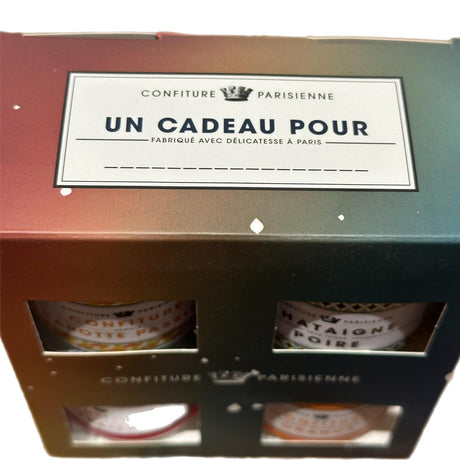 Confiture Parisienne Best-Selling Jam Set – 4 Artisanal Flavors from Paris
