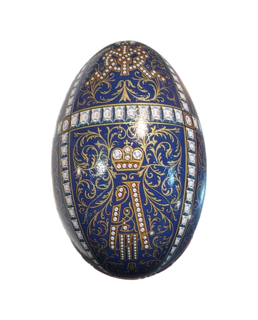 Chocolate bonbons filled Eggs Faberge