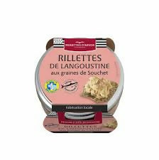 Mouettes d'Arvor - Langoustine rilettes with nut seeds