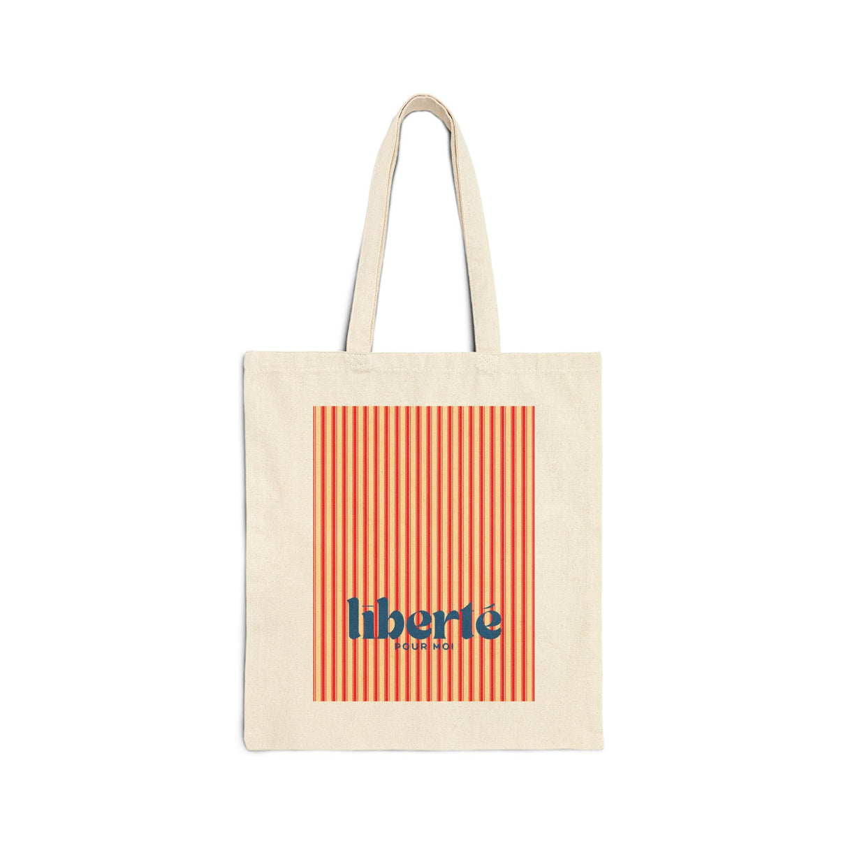 Liberté Democracy Cotton Canvas Tote Bag