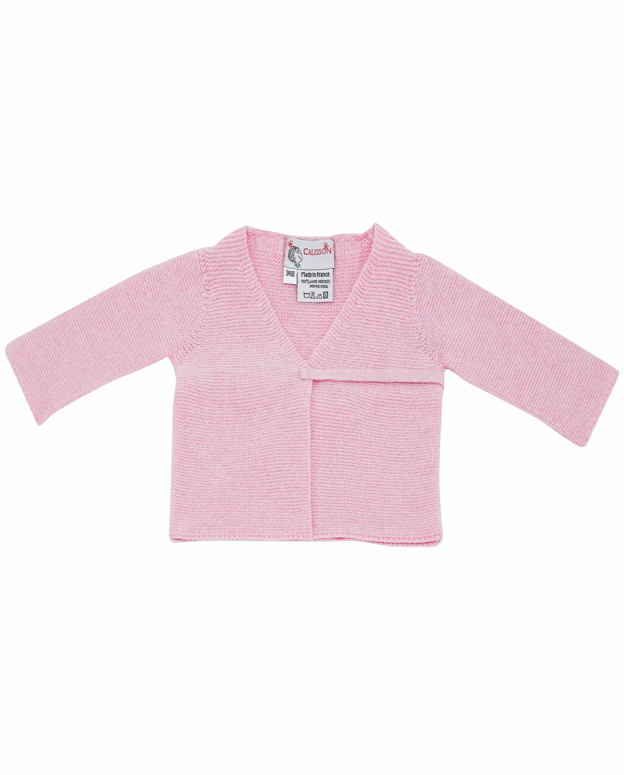 Little Royals Baby Tie-Front Sweater