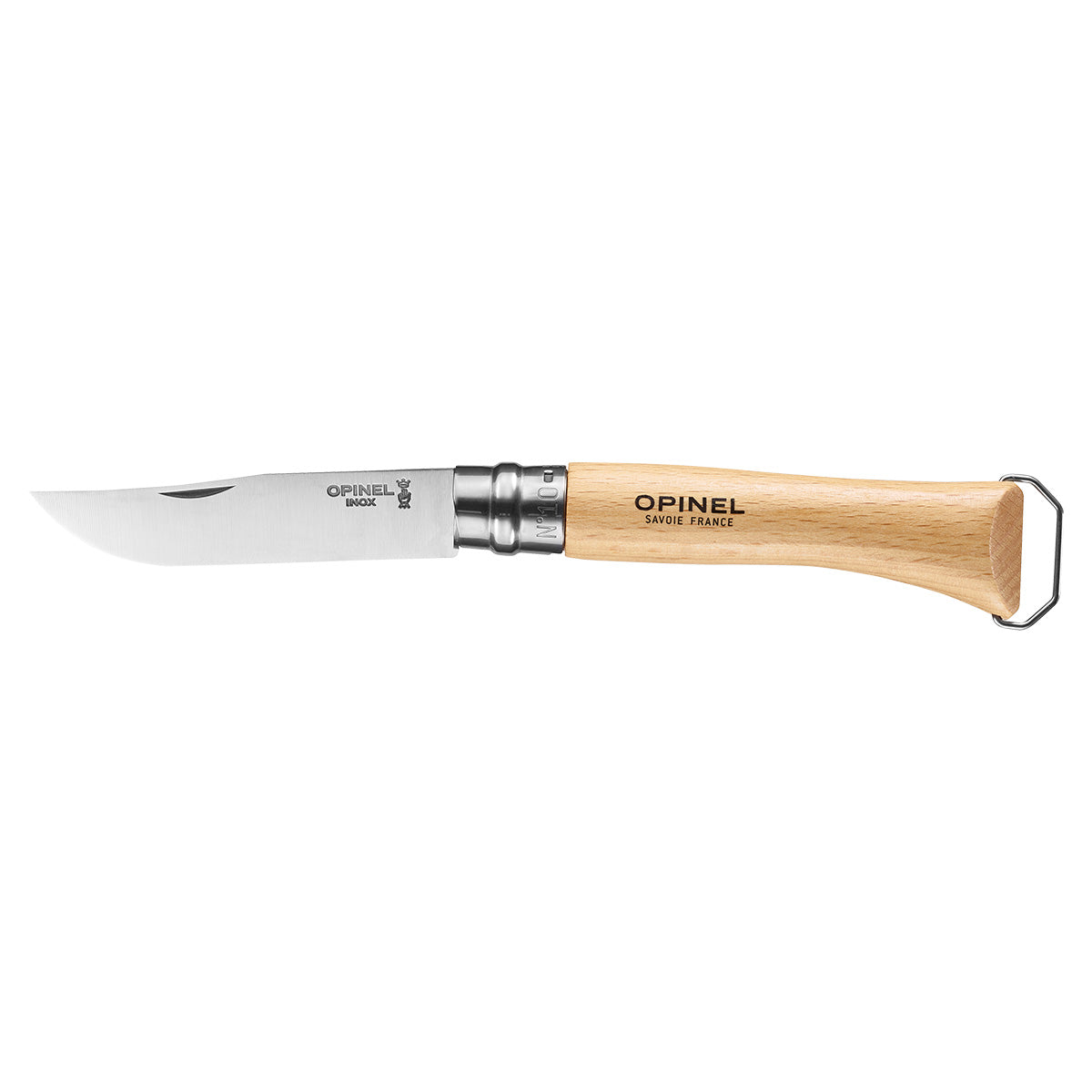 Iconic No.10 Corkscrew Stainless Steel Folding Knife with Bottle Opener