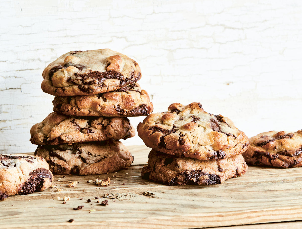 Maman's nutty chocolate chip cookies
