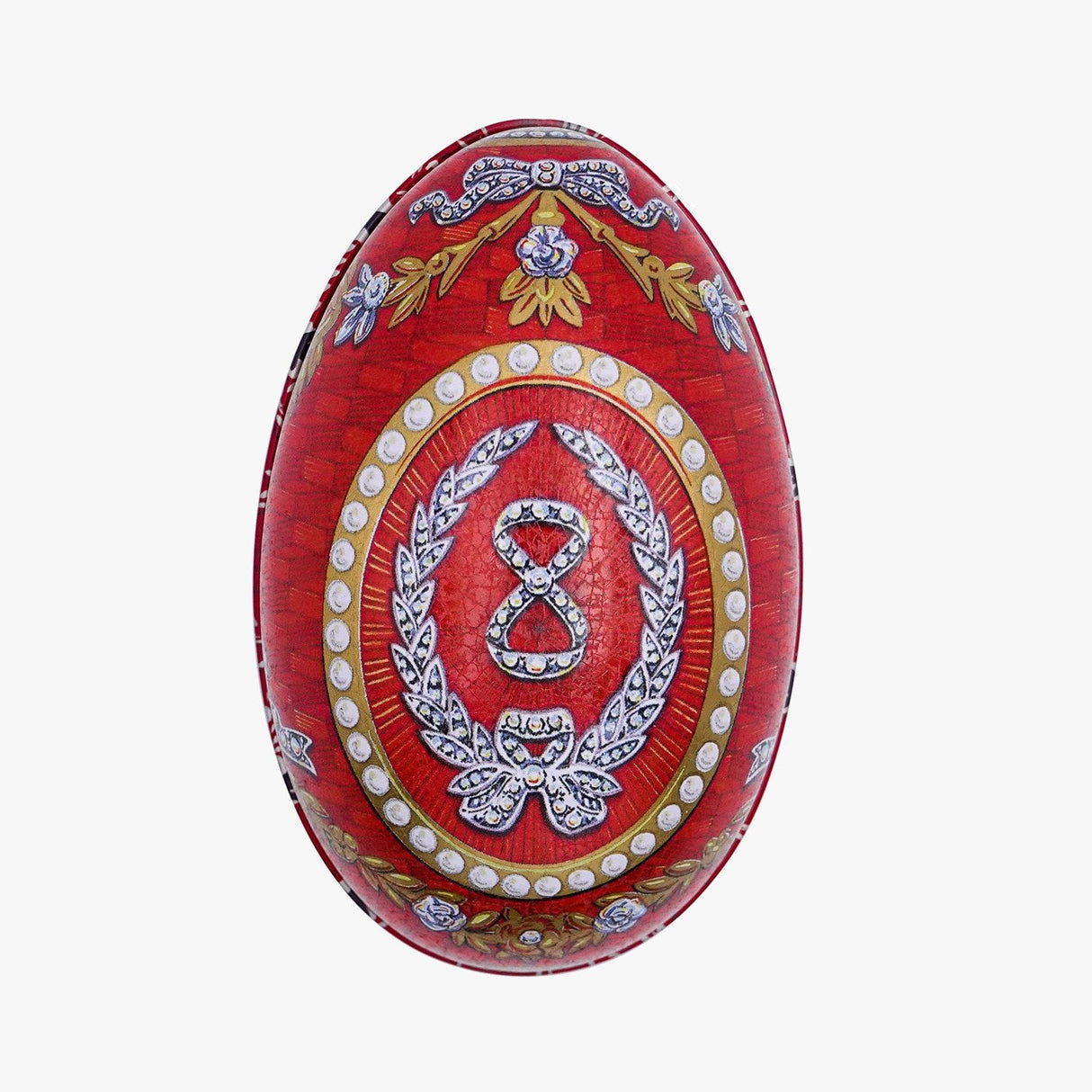 Chocolate bonbons filled Eggs Faberge