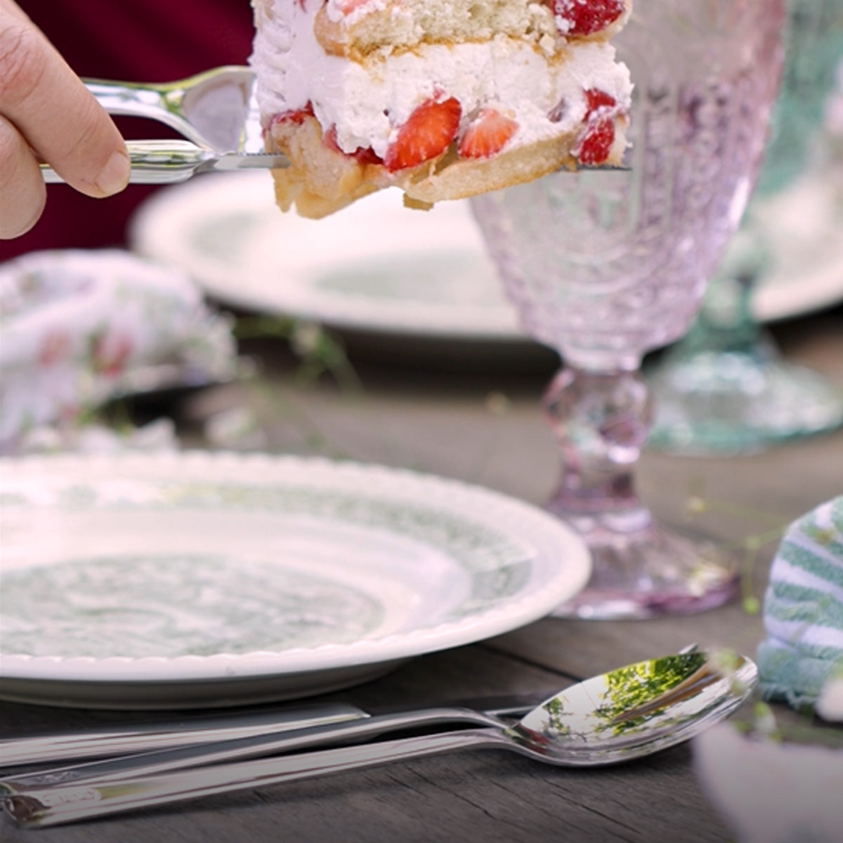 Perpétue "Entremets" Set of 12-Piece Demi-tasse Moka Spoon
