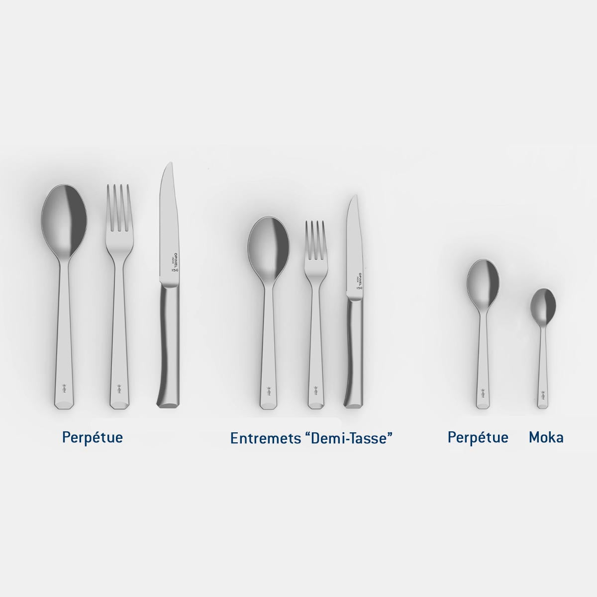 Perpétue "Entremets" Set of 12-Piece Demi-tasse Moka Spoon