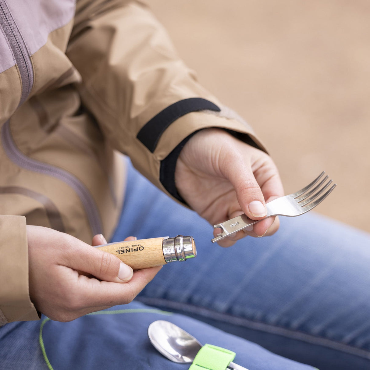 Picnic+ Cutlery Complete Set with No.08 Folding Knife