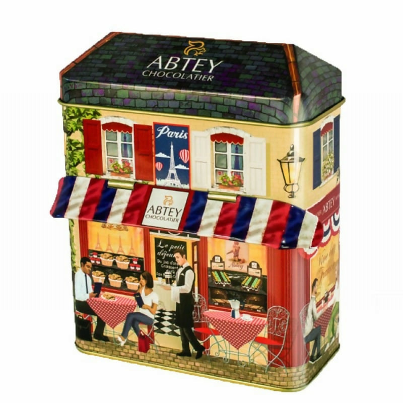 Abtey Chocolatier Tin- Praline filled milk chocolate