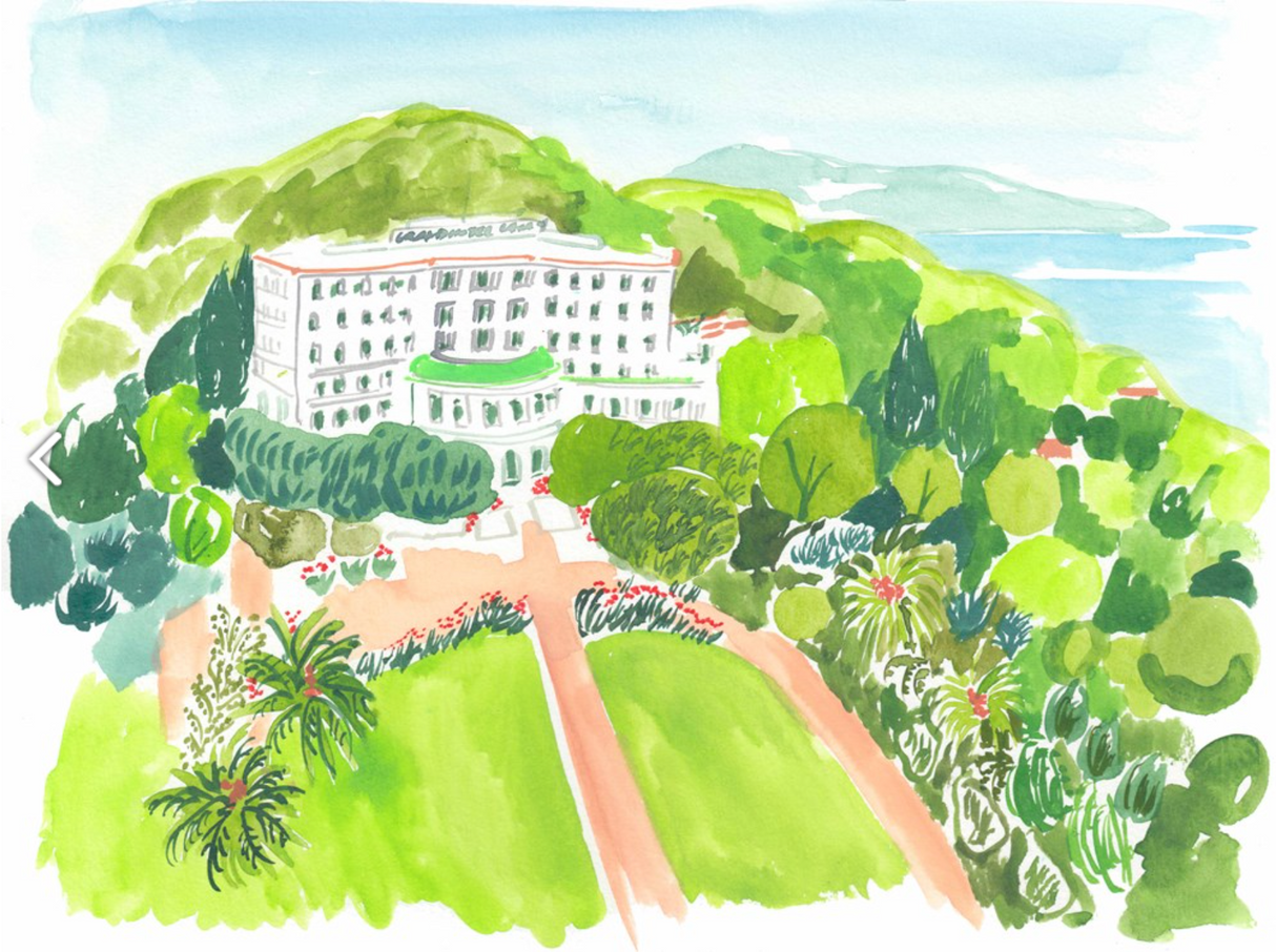 Travels Through the French Riviera : An Artist’s Guide to the Storied Coastline, from Menton to Saint-Tropez